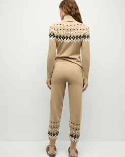 Fairbanks Blanche Knit Turtleneck in Khaki