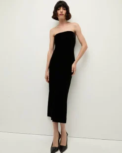 Flora Dress in Black