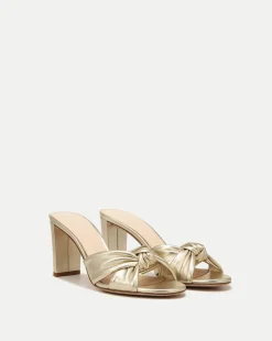 Ganita Knot-Front Sandal