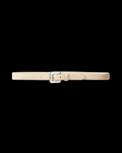 Glossinia Belt in Cream/Silver