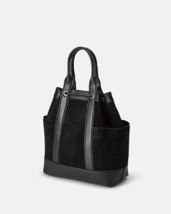 Goody Suede Bag in Black