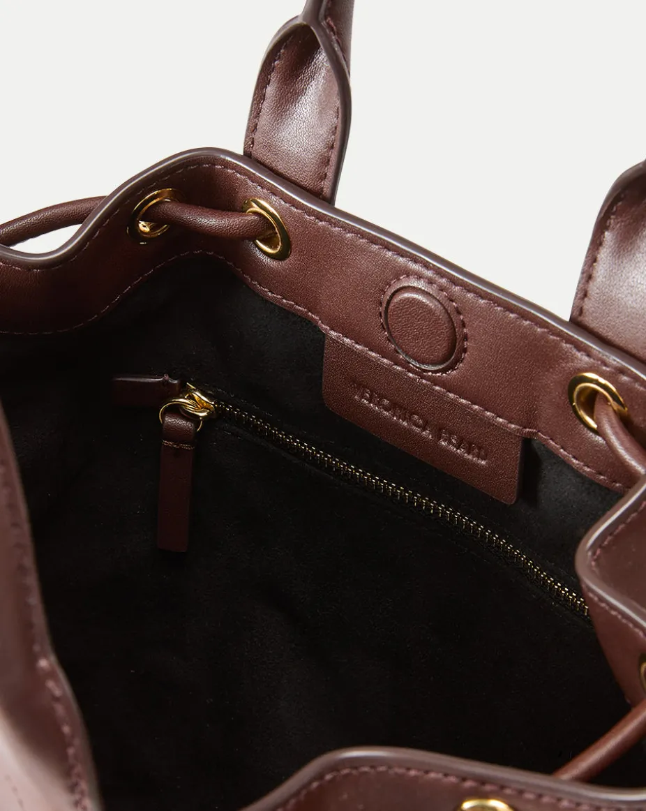 Goody Suede Bag in Chestnut