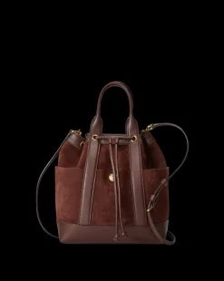 Goody Suede Bag in Chestnut