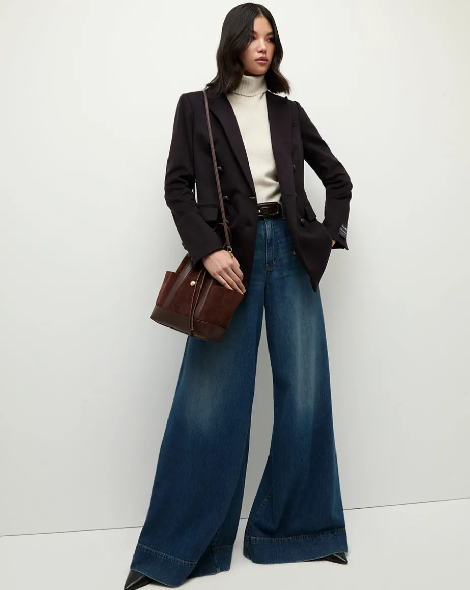 Goody Suede Bag in Chestnut