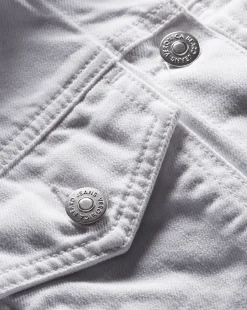 Hartford Denim Jacket in White