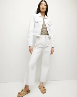 Hartford Denim Jacket in White