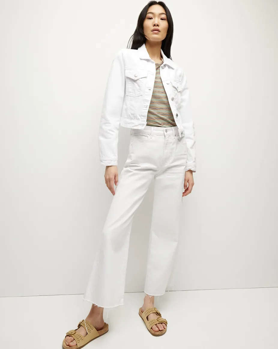 Hartford Denim Jacket in White