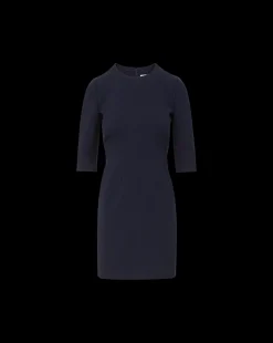 Hayek Dress in Navy