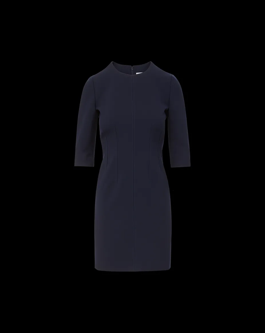 Hayek Dress in Navy