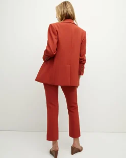 Hirsh Dickey Jacket in Brick Red