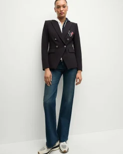 Houston Texans Dickey Jacket in Navy/Silver