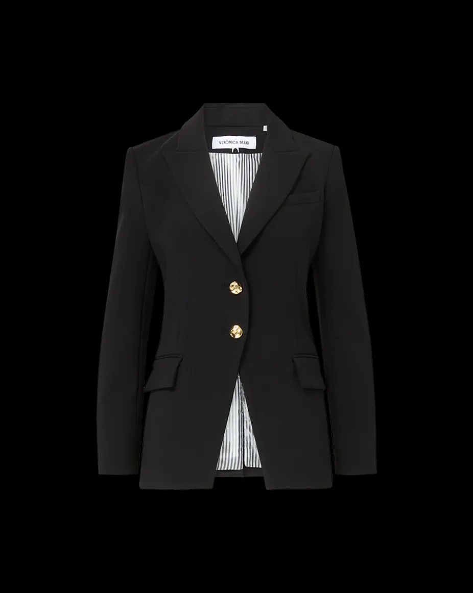 Izara Dickey Jacket in Black | Black Blazer