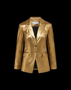 Izara Dickey Jacket in Vintage Gold x Poppy Delevingne
