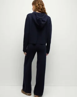 Jenkins Merino Cashmere Pant in Navy