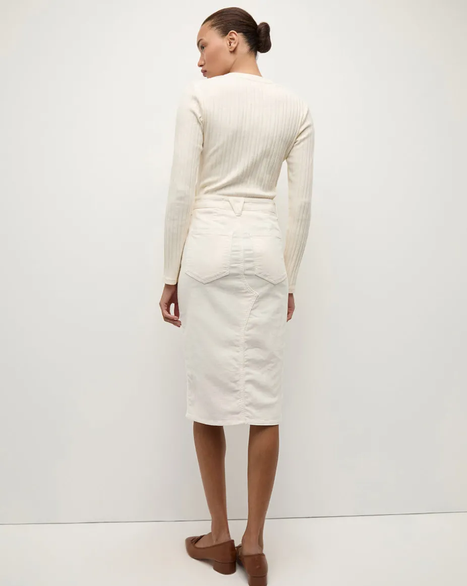 Jocelyn Henley Shirt in Ivory