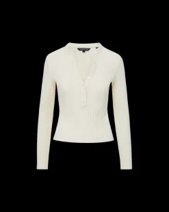 Jocelyn Henley Shirt in Ivory