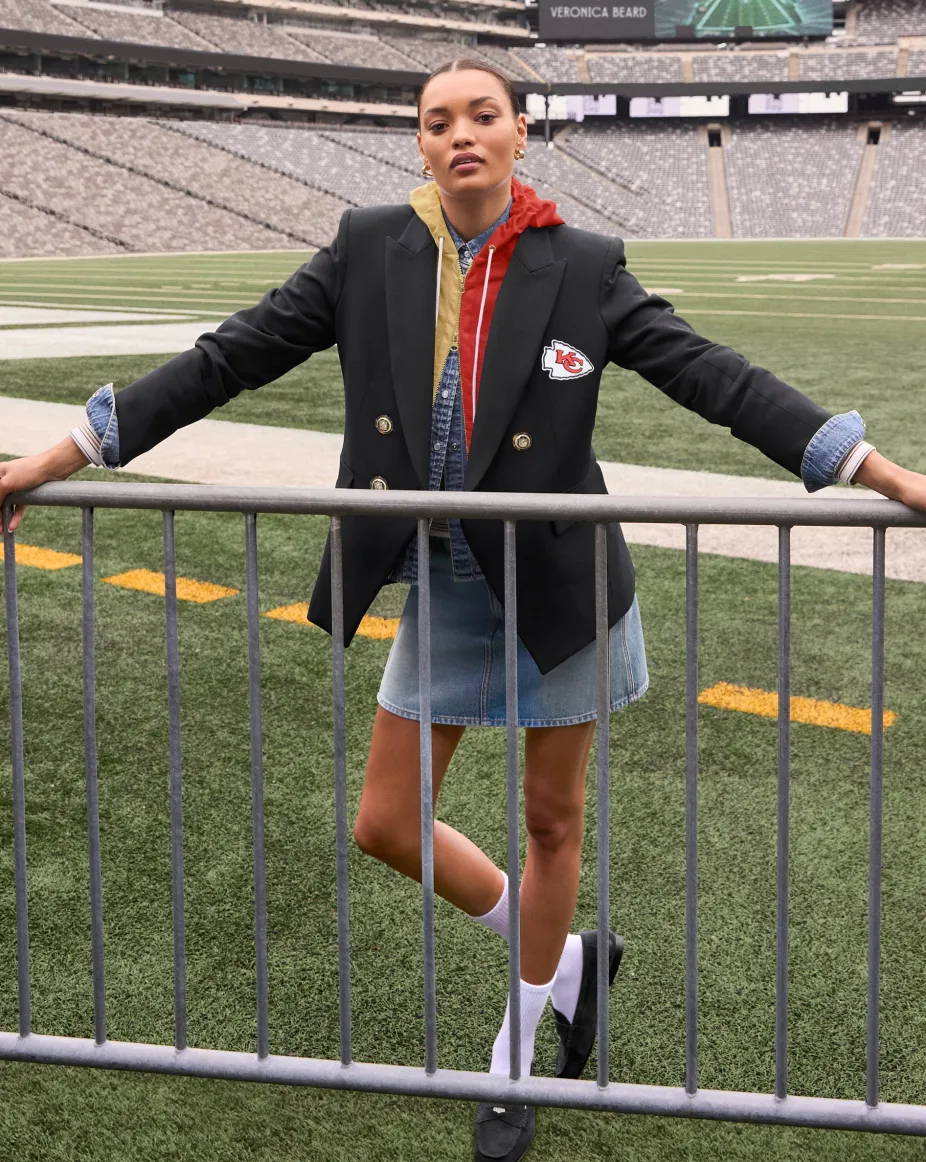 Kansas City Chiefs Dickey Jacket in Black/Gold