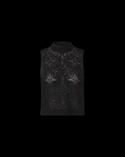 Katmai Lace Top in Black