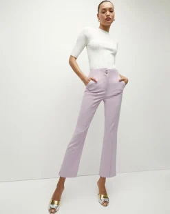 Kean Orchid Slim-Leg Pant