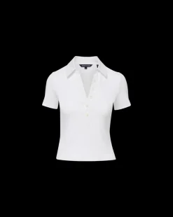 Kearney Button-Down Tee in White