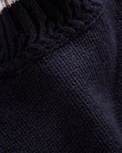 Lancetti Turtleneck Sweater in Navy
