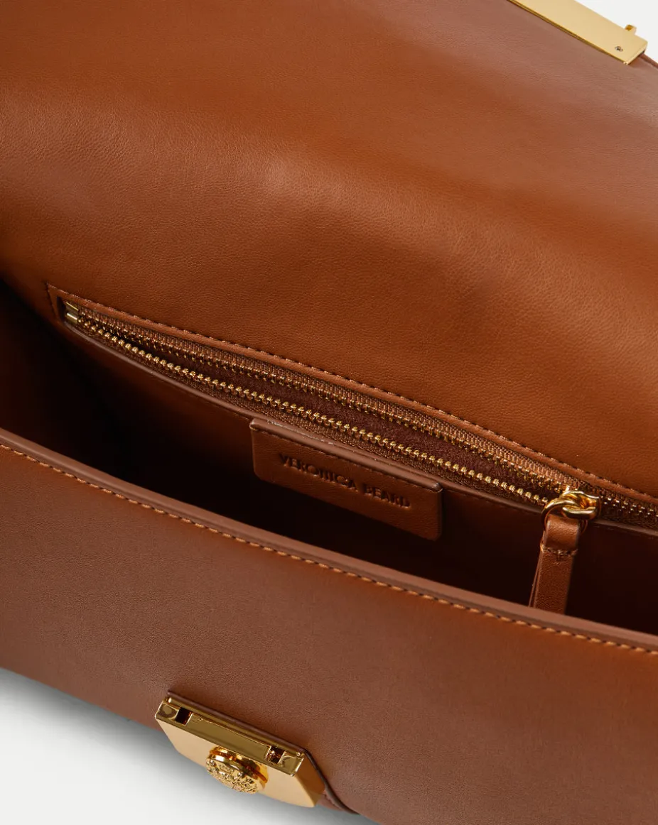 Large Crest Lock Trap Bag in Hazelwood