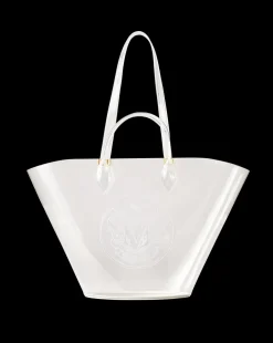 Large Crest Tote in Transparent