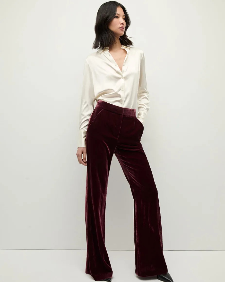 Lebone Pant in Wine