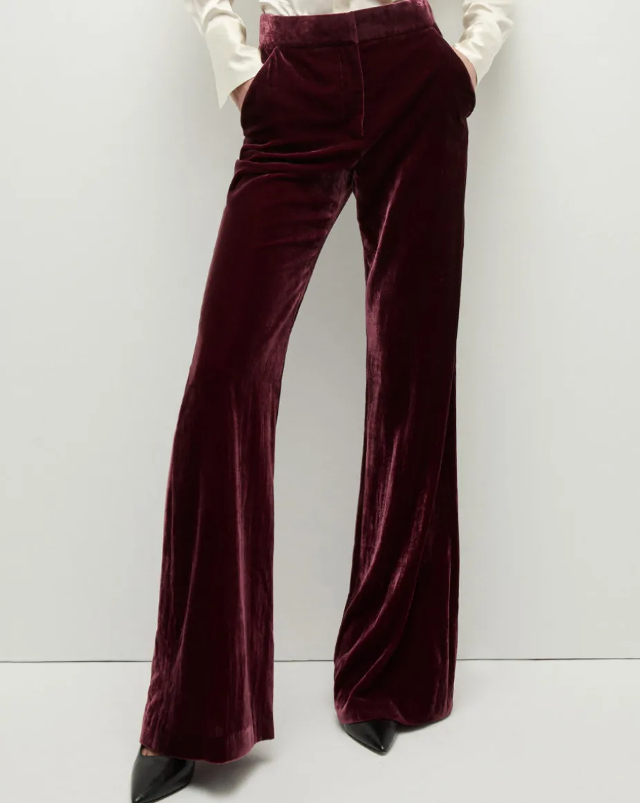 Lebone Pant in Wine
