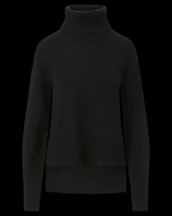 Lerato Chasmere Turtleneck Sweater in Black