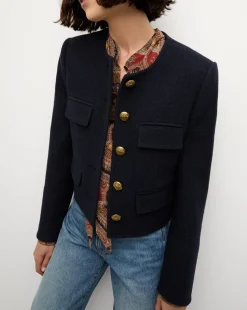 Leslie Jacket in Navy