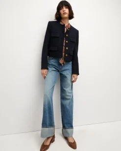 Leslie Jacket in Navy