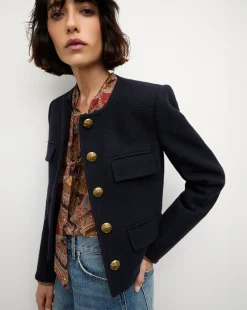 Leslie Jacket in Navy