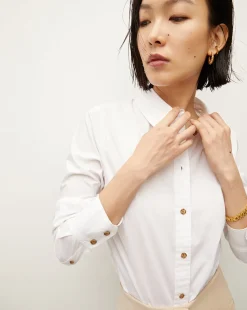 Libby Poplin Button-Down Shirt