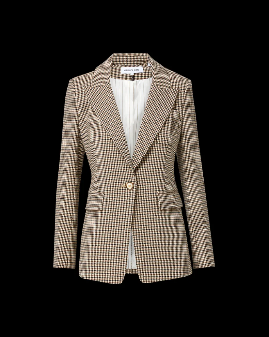 Livvy Dickey Jacket | Houndstooth Blazer
