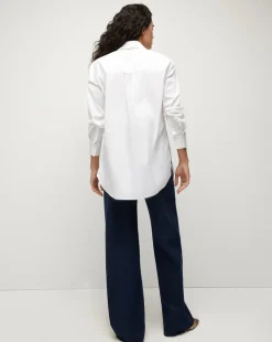 Lloyd Logo Crest White Button-Down Shirt