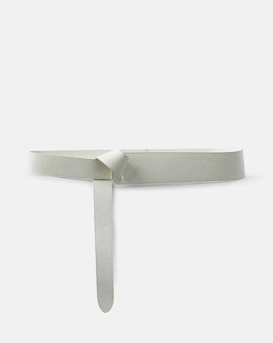 Londra Belt in White