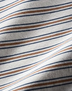 Long Sleeve Pruitt Tee in Off-White Multi