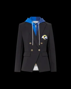Los Angeles Rams Dickey Jacket in Black/Gold