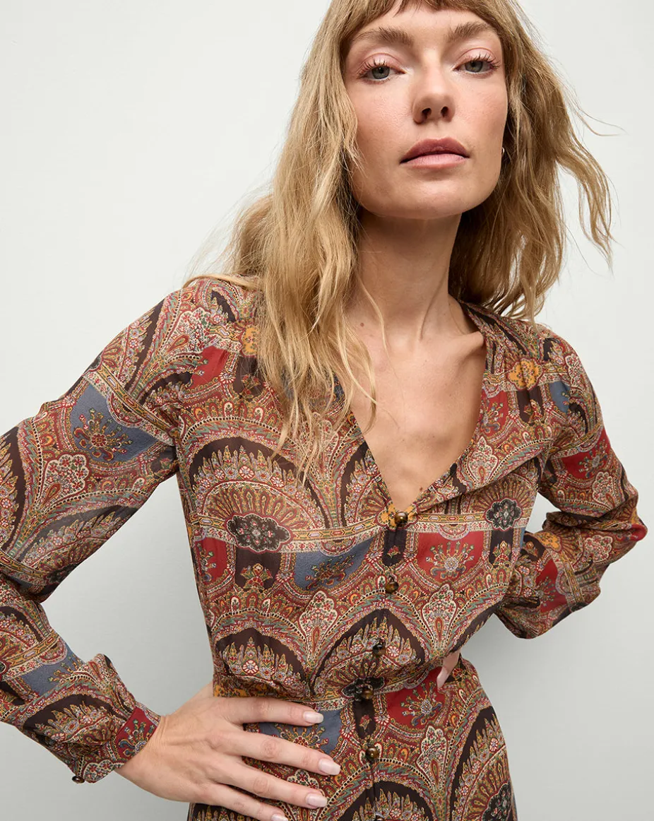 Makenzie Dress in Dark Chocolate