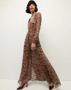 Makenzie Dress in Dark Chocolate