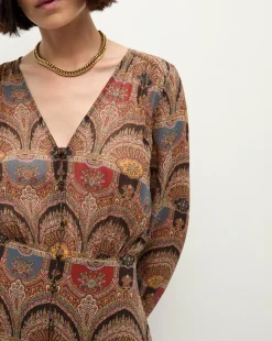 Makenzie Dress in Dark Chocolate