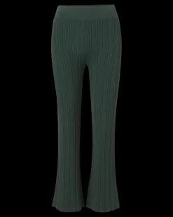 Massaro Rib-Knit Skinny-Flare Pant