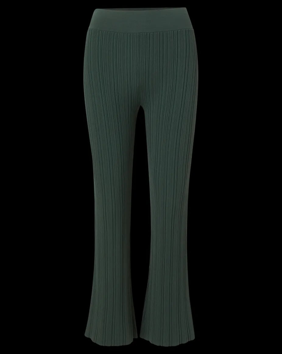 Massaro Rib-Knit Skinny-Flare Pant