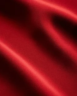 Mavis Maxi Slip Dress in Crimson Red