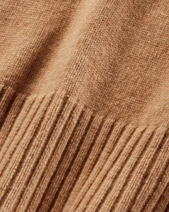 Mazzy Cashmere Turtleneck in Camel