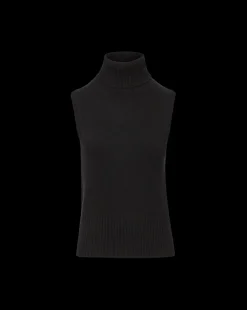 Mazzy Cashmere Turtleneck in Black