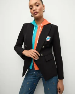 Miami Dolphins Dickey Jacket in Black/Silver