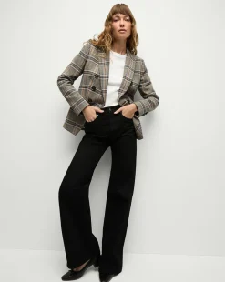 Miller Dickey Jacket in Black Multi