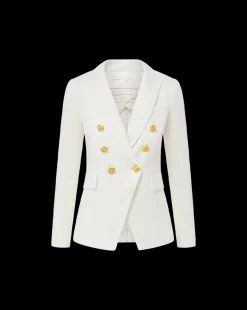 Miller Women's Linen Dickey Jacket in Off-White